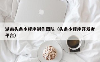 平邑湖南头条小程序制作团队（头条小程序开发者平台）
